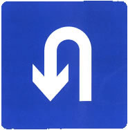 允許掉頭標(biāo)志