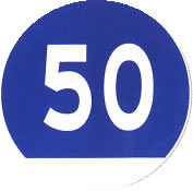 最低限速標(biāo)志（50KM/H）