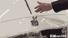 勞斯萊斯車標(biāo)一碰自動收回，