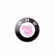 當(dāng)這些汽車的logo加上小豬佩奇，沒想到也這么萌新！